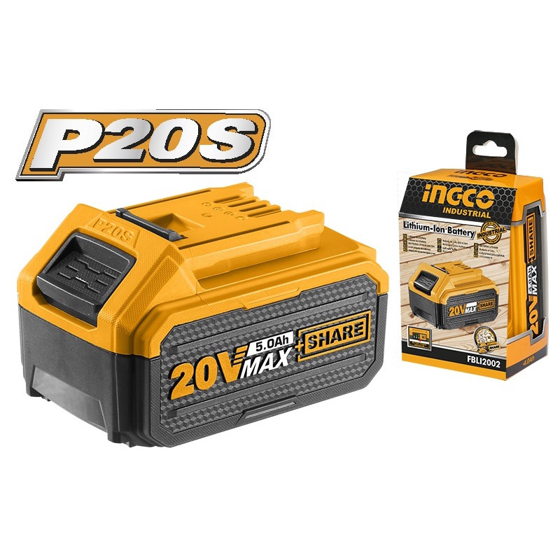 Ingco 20V Lithium-ion battery pack FBLI2003