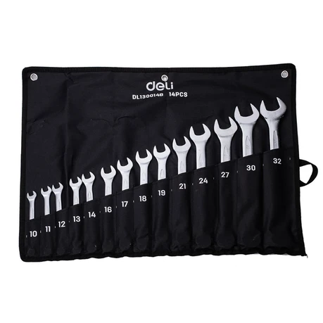 Deli 14Piece Spanner Combination Set DL130014B