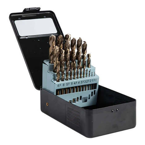 Deli 25Pcs 1-13mm Drill Bits Set DL18025