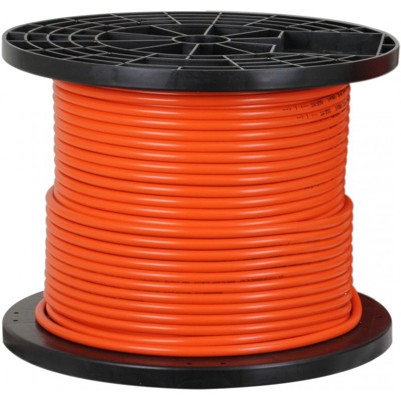25mm Orange Welding cable