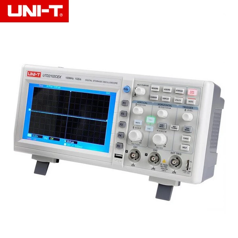UNI-T Dual Channel Digital Storage Oscilloscope UTD2102CEX