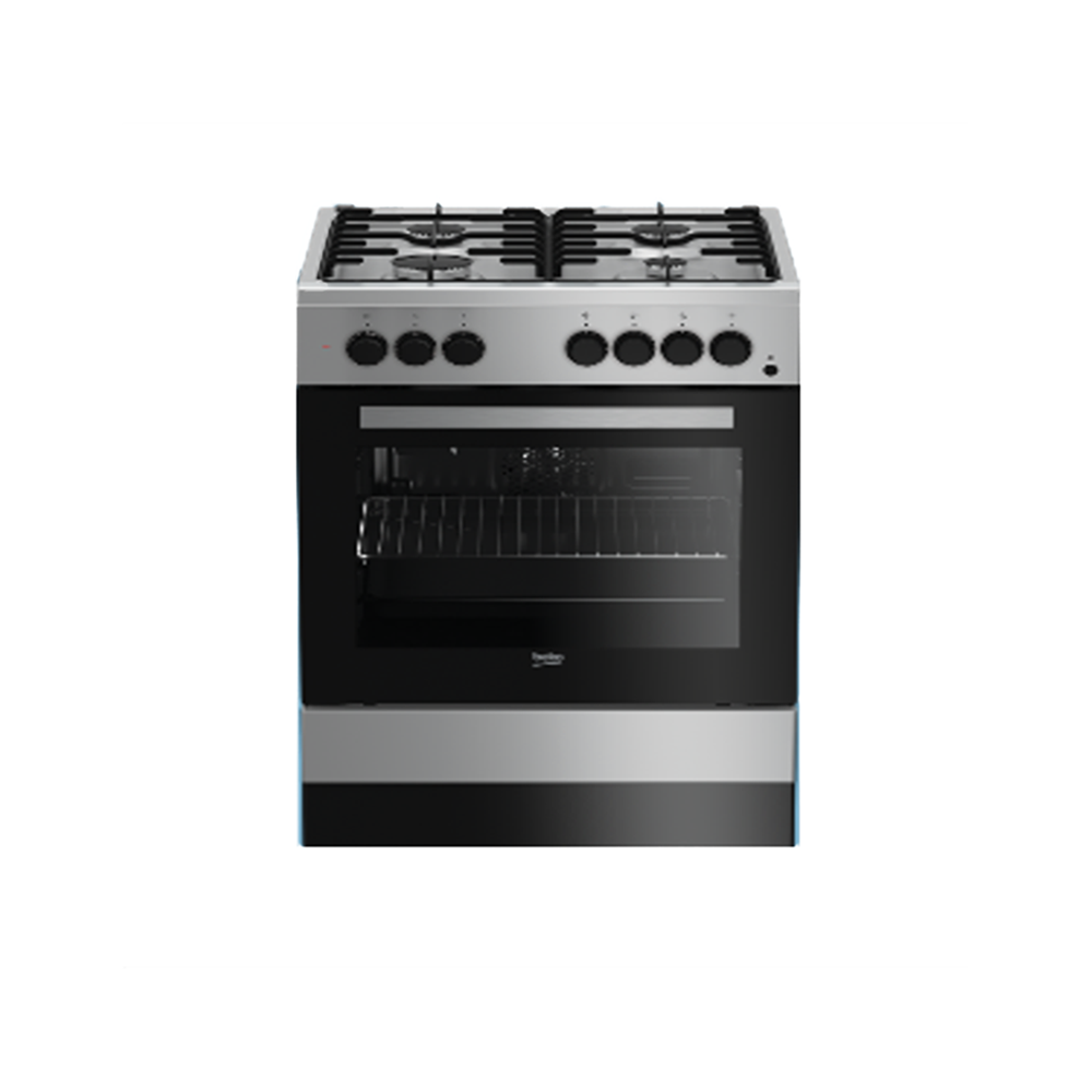 Beko 66L Standing Oven FSET62111GSS