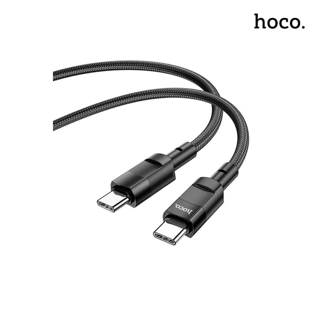 HOCO Moulder 100W Charging Data Cable Type-C to Type-C U106
