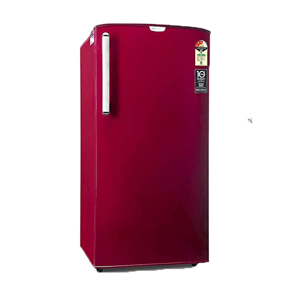 Godrej 192L Single Door Fridge RD EDGERIO 207C 33 THF RBY RED