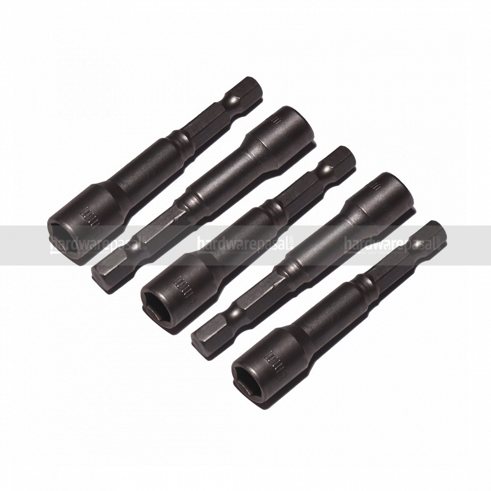 5Pcs Magnetic Nut Socket