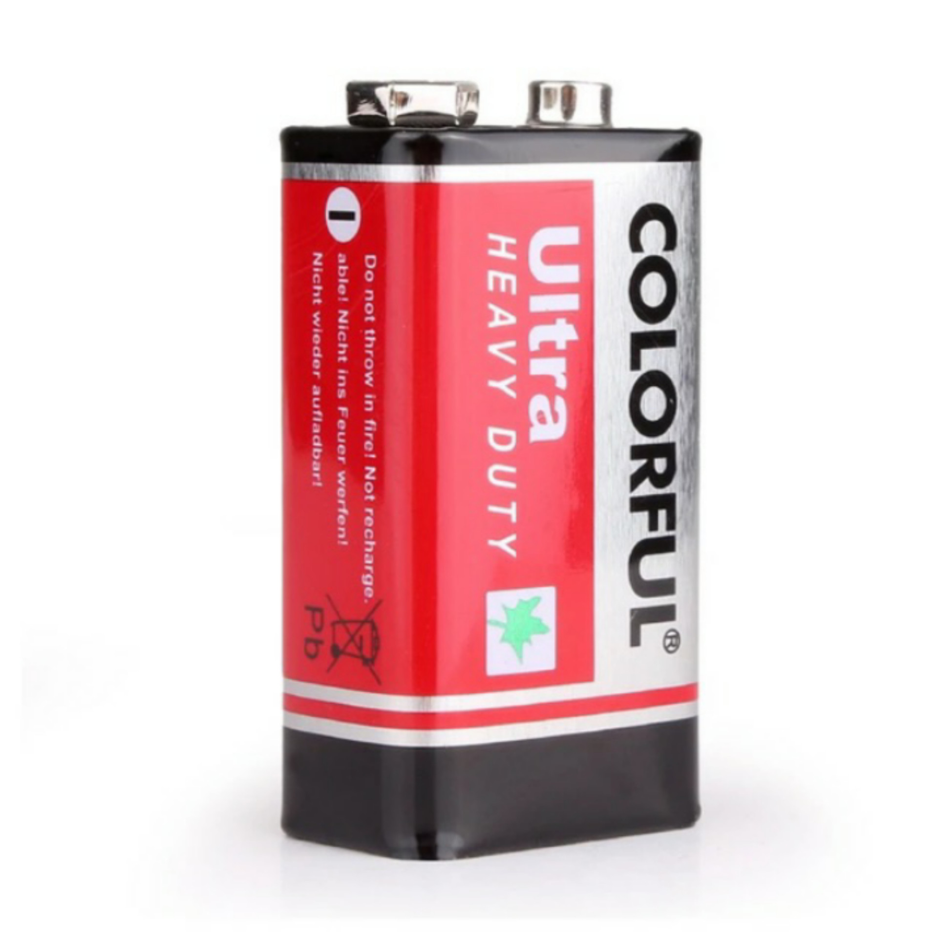 COLORFUL Ultra Heavy Duty 9V Battery