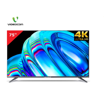 Videocon 11.00 75"  Uhd 4K Smart Led Tv UHDTV75AAS