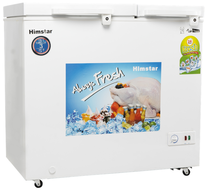 Himstar 210L Deep Freezer HC-21D90BDWG/WB
