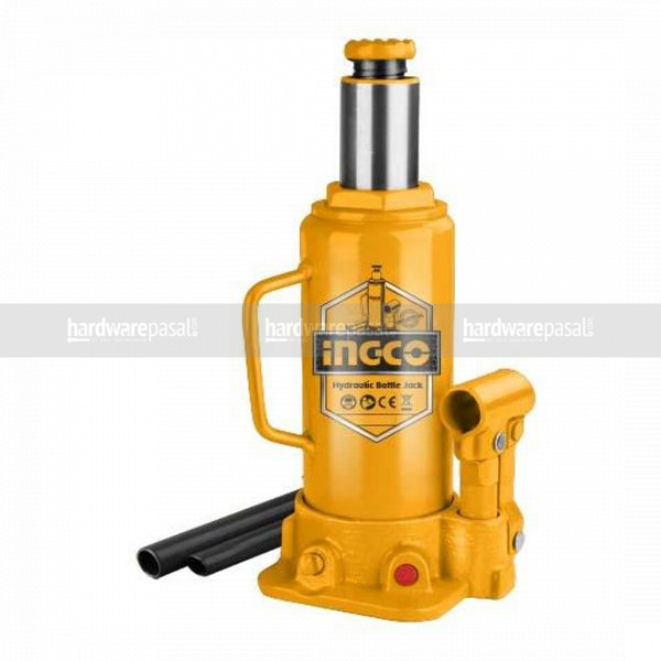 Ingco 12Ton Hydraulic Bottle Jack HBJ1202