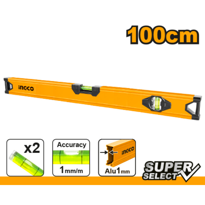 Ingco 100cm Spirit level HSL580100