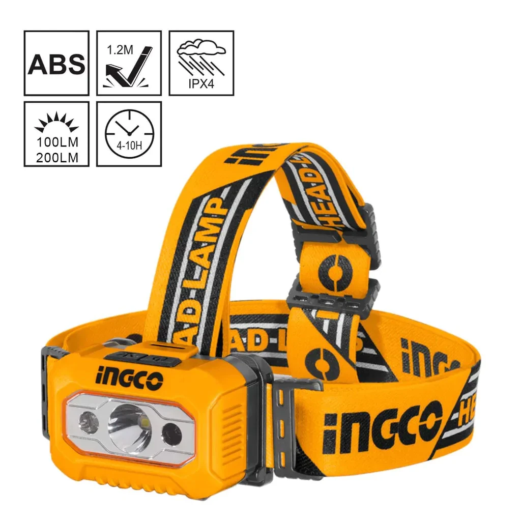 Ingco Headlamp With motion sensor HHL013AAA8