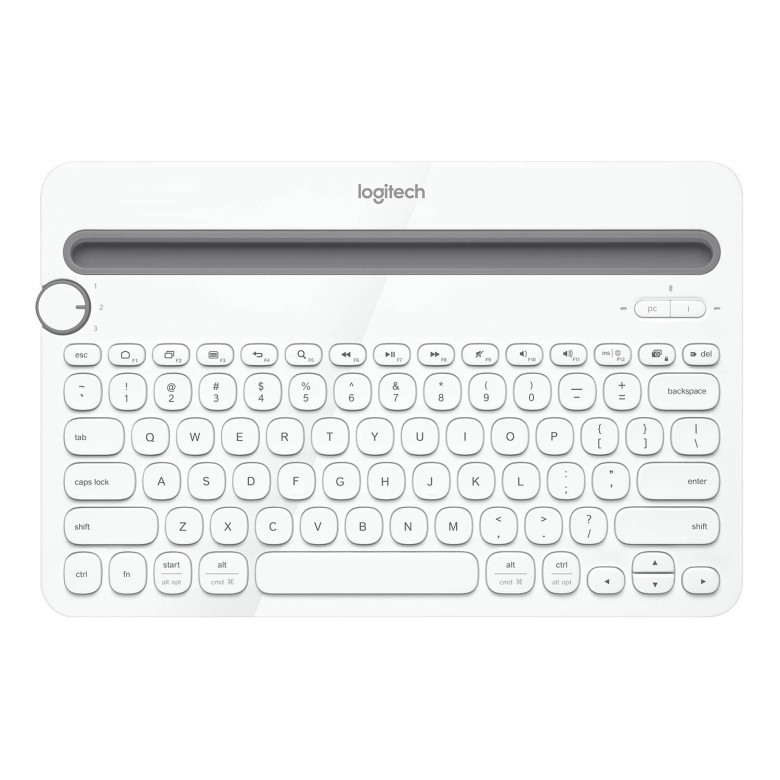LOGITECH KEYBOARD MULTI DEVICE K480 UD WHITE AP (920-006381)