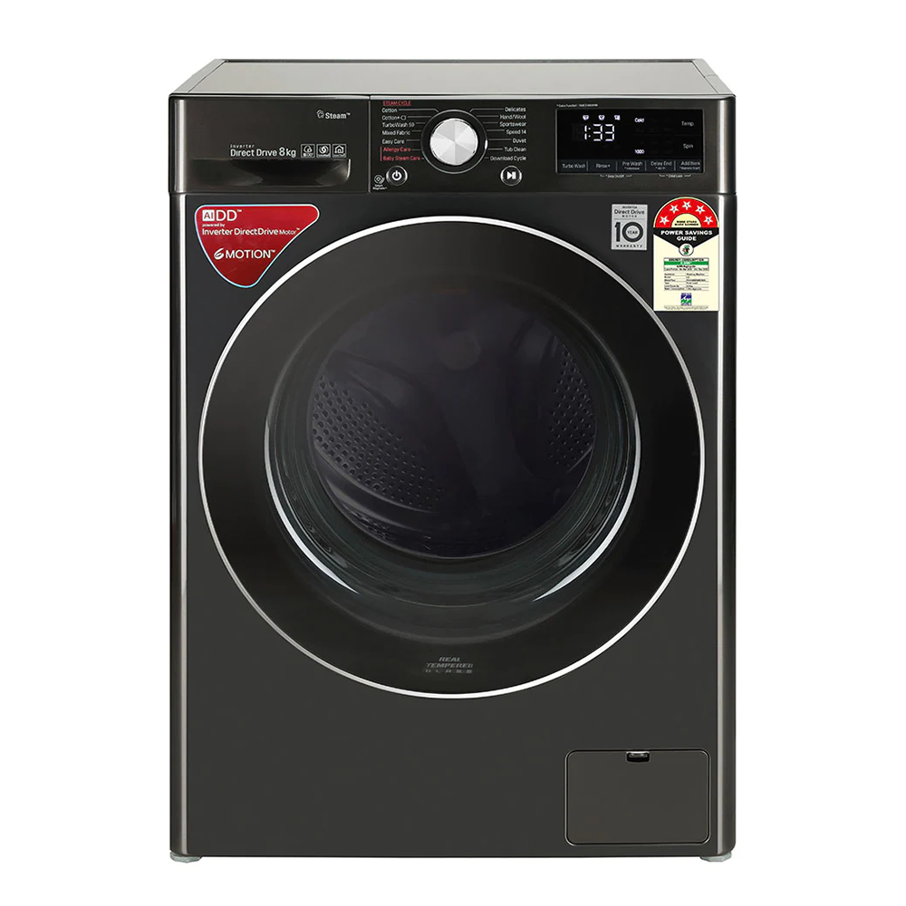 LG 8.0KG Washing Machine- AI DD Motor Series FV1408S4B.ABLP
