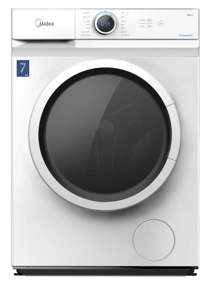 Midea 8Kg Front Loading Washing Machine MF100W80B/W-NP