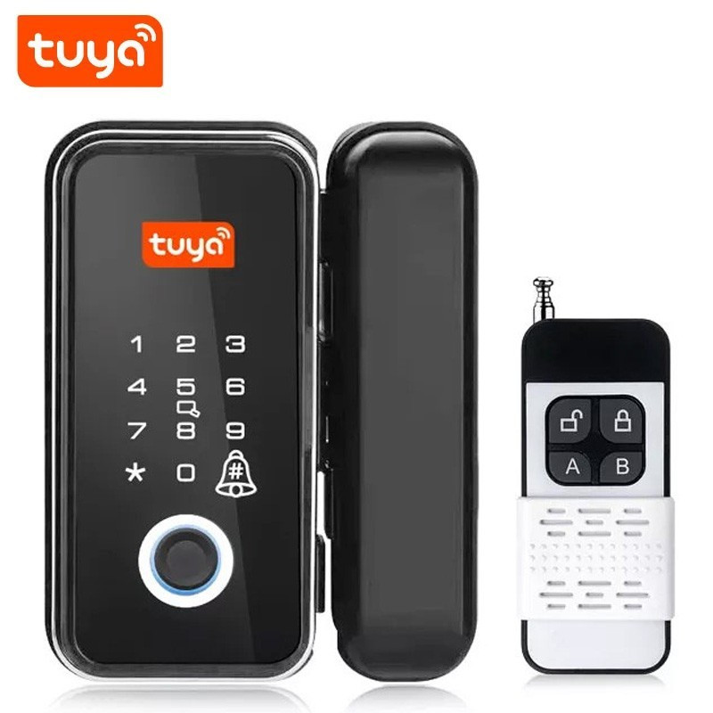 Tuya Smart Glass Door Lock
