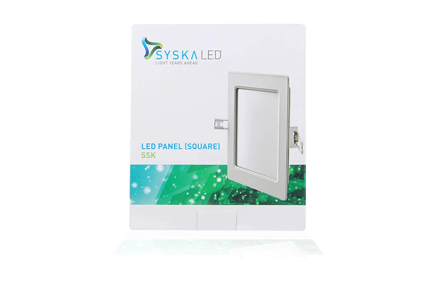 Syska 24W Panel Light (Cool Day Light, Square) SSK-PA3030F