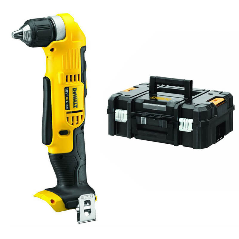Dewalt 18V 10MM RIGHT ANGLE DRILL DRIVER DCD740NT-XJ