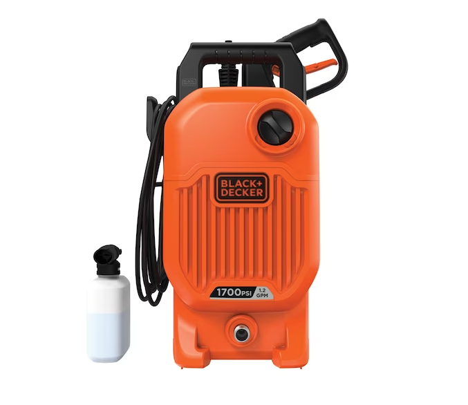 BLACK+DECKER 1300W 110 Bar Corded Pressure Washer BEPW1300-B5