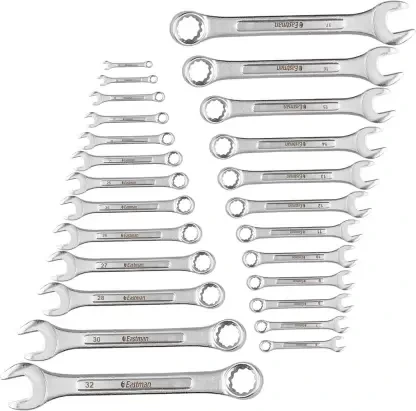 Eastman 25pcs 05-250mm Combination Spanner Set