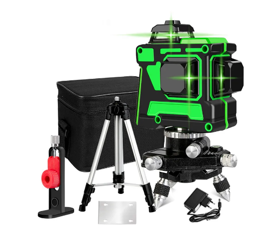 12 Lines 3D Self-Leveling 360 Horizontal And Vertical Cross Super Powerful Green Laser Beam Lines Laser Level