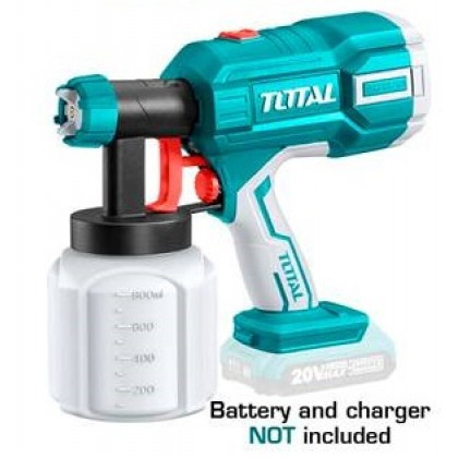 Total 20V Cordless Spray Gun TSGLI2002