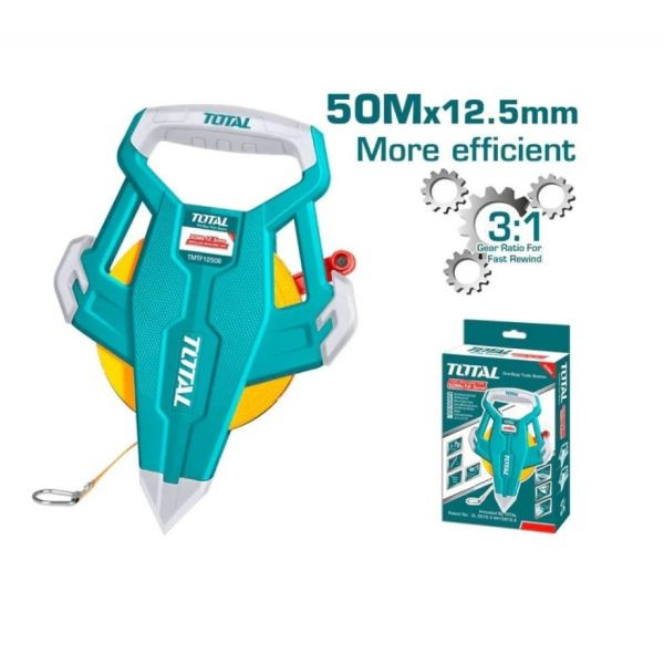 TOTAL 50M Measuring Tape TMTF13506