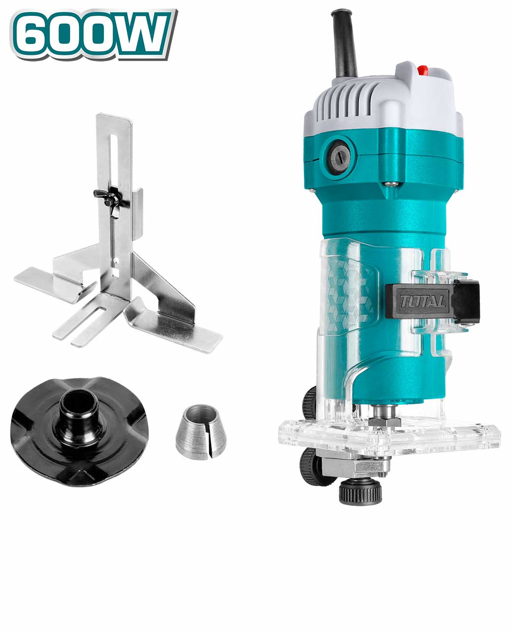 Total 600W Laminate Trimmer TLT6001