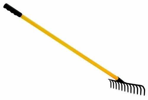 Falcon 12-Teeth Garden Rake with Steel Handle FRWH-12