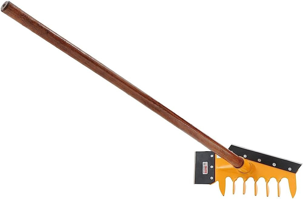 Falcon Steel 3-in-1 Garden Rake FGR-3-1