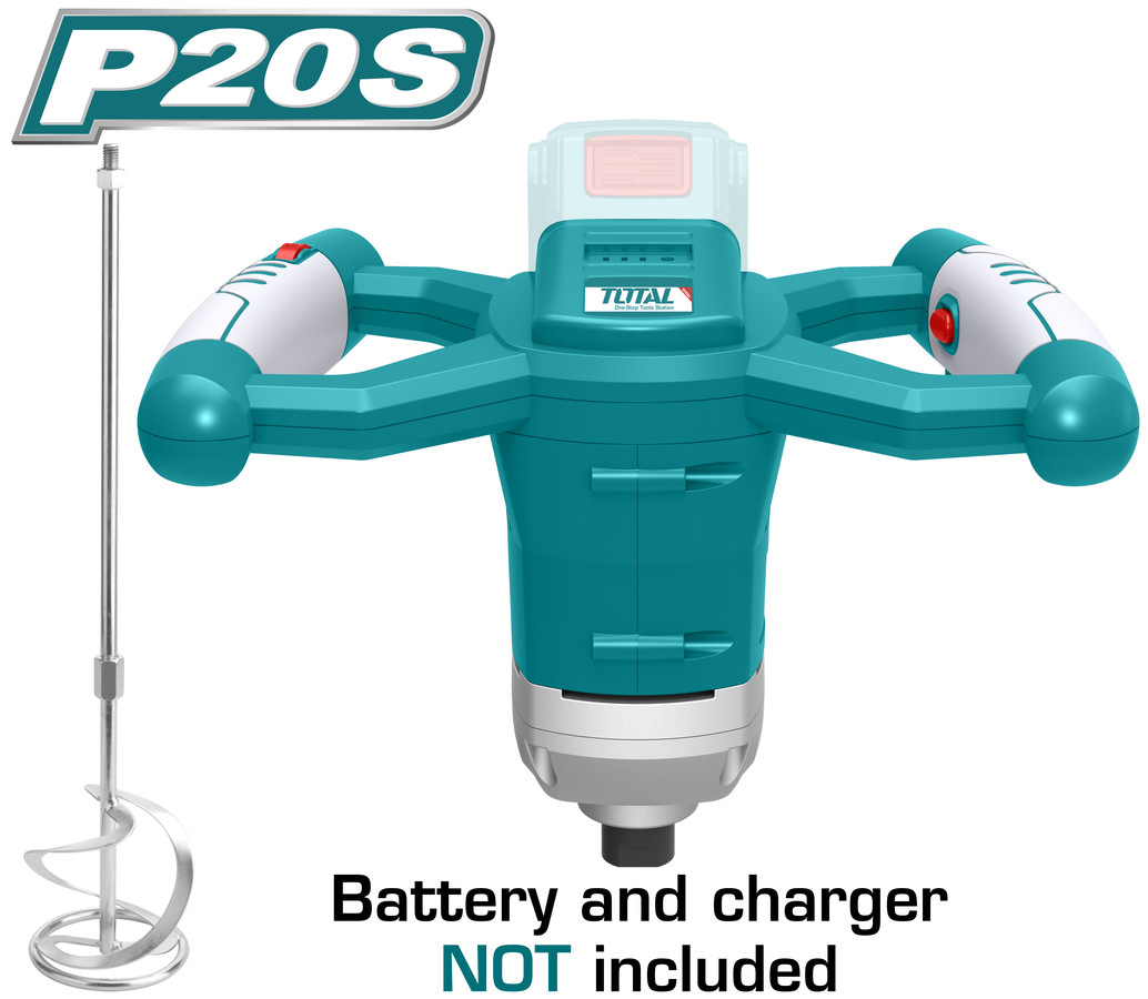 Total 20Volt Lithium-Ion Mixer TMXLI2001
