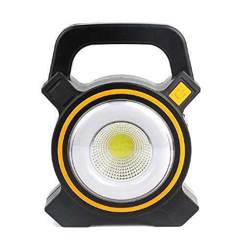 Solar Rechargeable Touch White LED COB Work Light