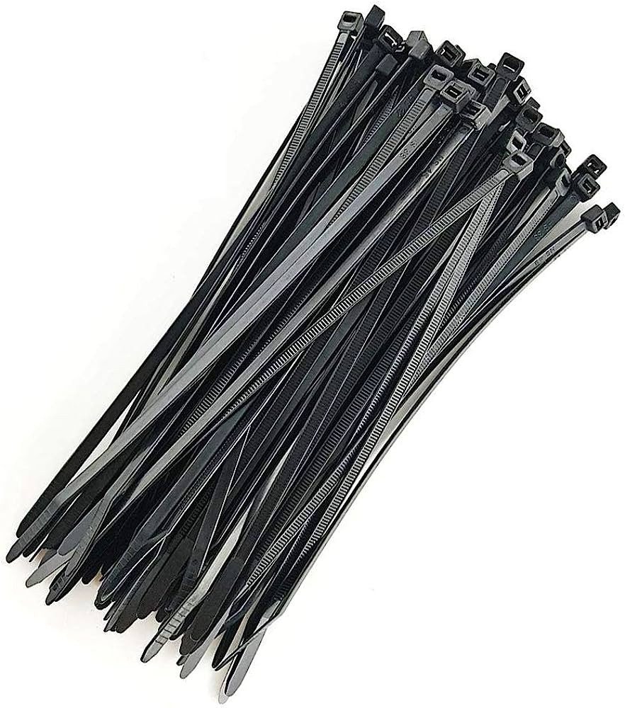Dingqi 3.6*200/100Pcs Cable Tie BLK77320