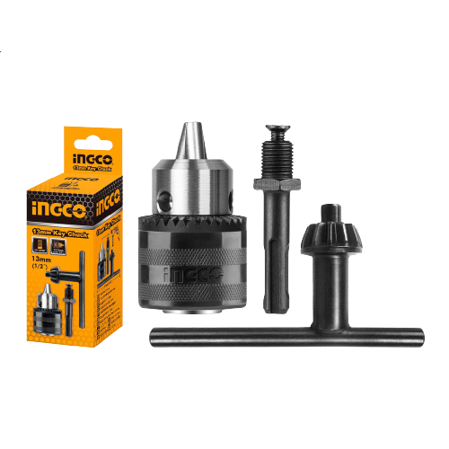INGCO 13mm Key Chuck with Adaptor Heavy Duty KC1301.1