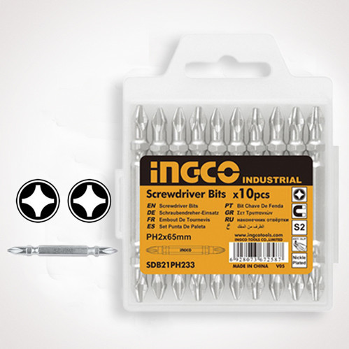 Ingco 50mm Screwdriver Bits SDB21PH223