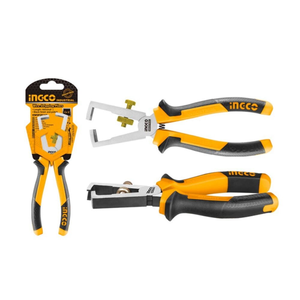 INGCO 6"/160mm Wire Stripping Pliers HWSP08168