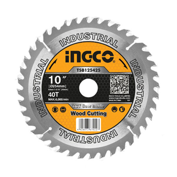 Ingco 254mm(10") TCT Saw Blade TSB125425