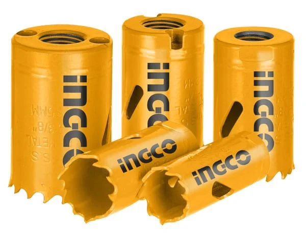 Ingco 7Pcs Bi-Metal Hole Saw Set AKH0071