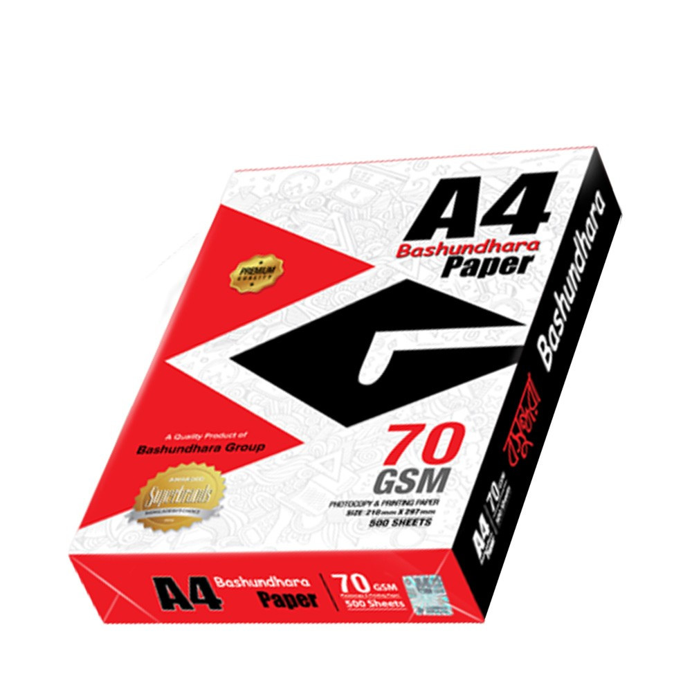 Bashundhara 70 GSM A4 Size Paper