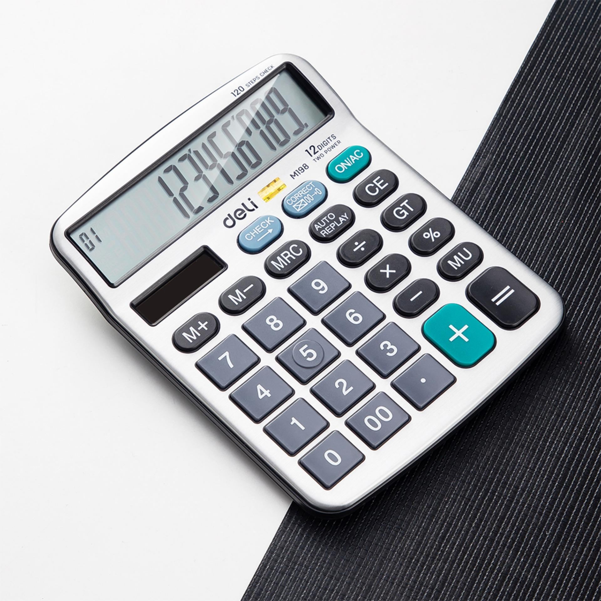 Deli 12 Digit Calculator M19810