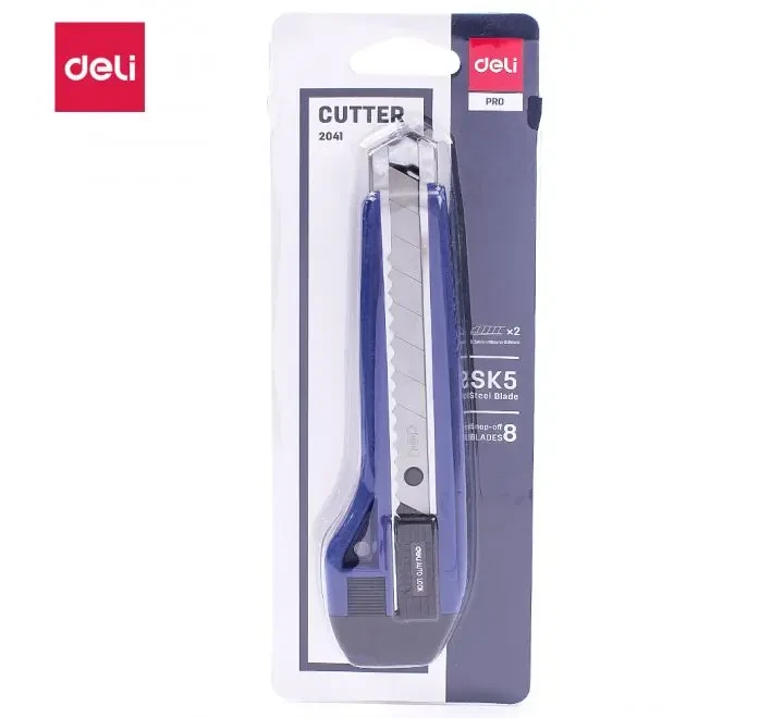 Deli 18mm Utility Knife Paper Cutter E2041