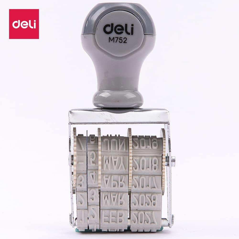 Deli Rotary Date Stamp EM75210