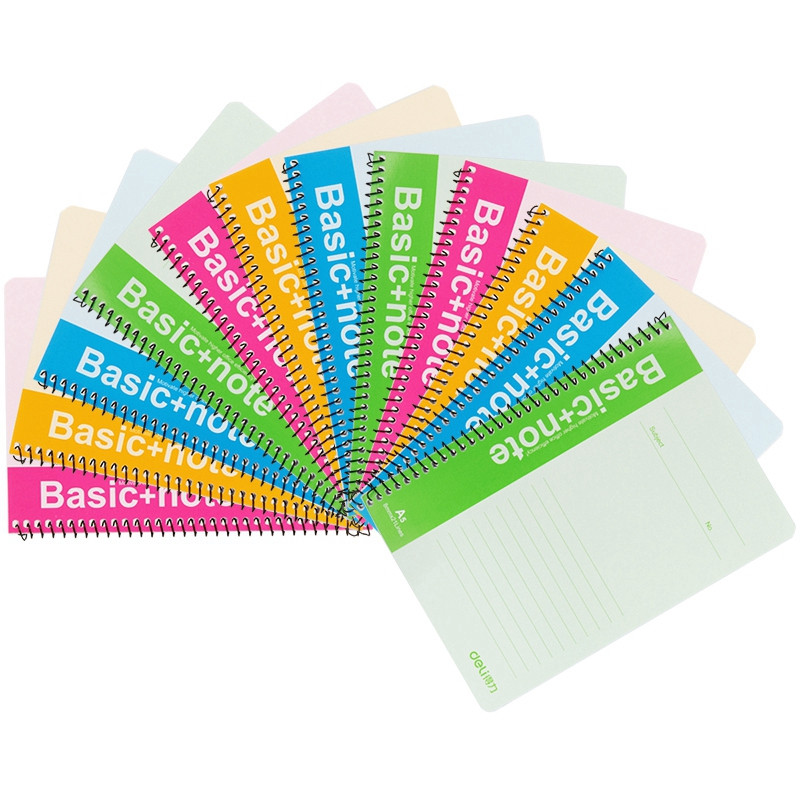 Deli 40 Sheets A5 Spiral Notebook 7681