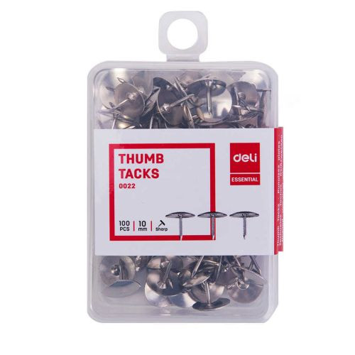 Deli 10mm Thumb Tack E0022