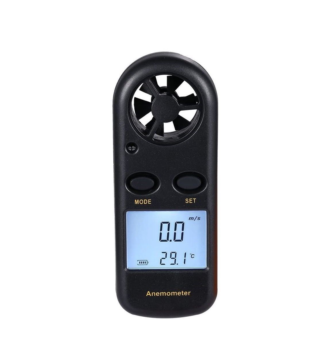 Digital Anemometer Black