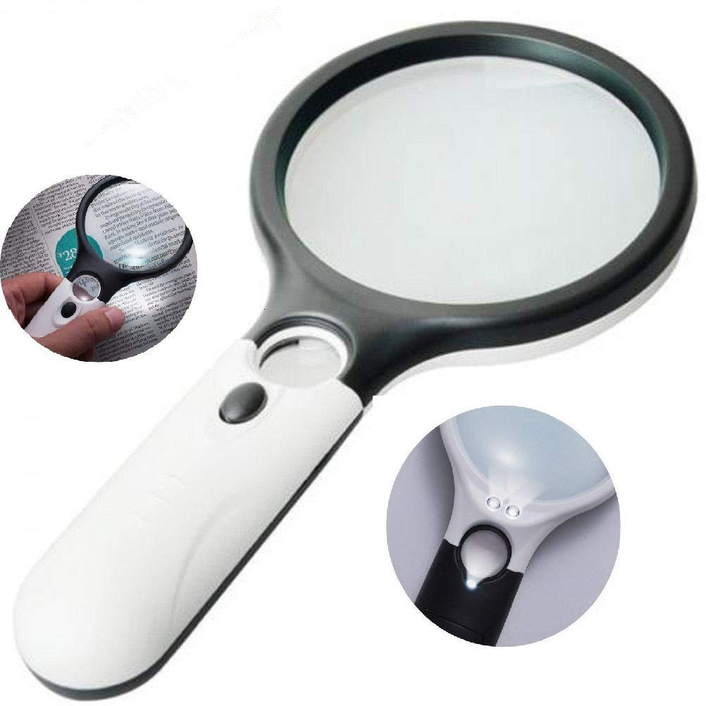 Large Light Magnifying Glass-Lens