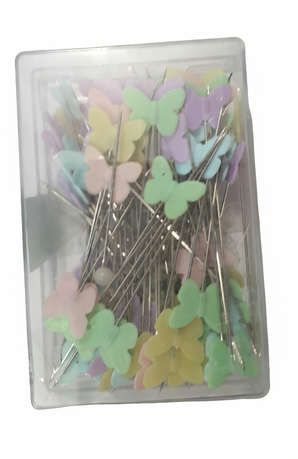 Butterfly Head Insect SS Pin