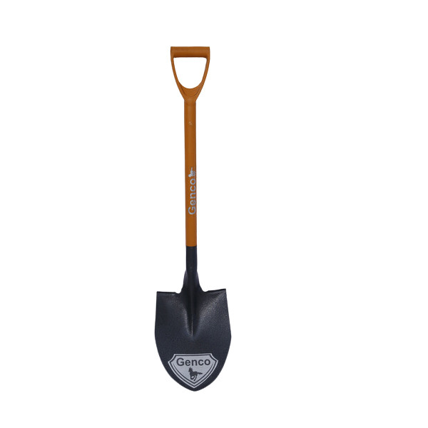 Black & Yellow Handle Angular Shovel