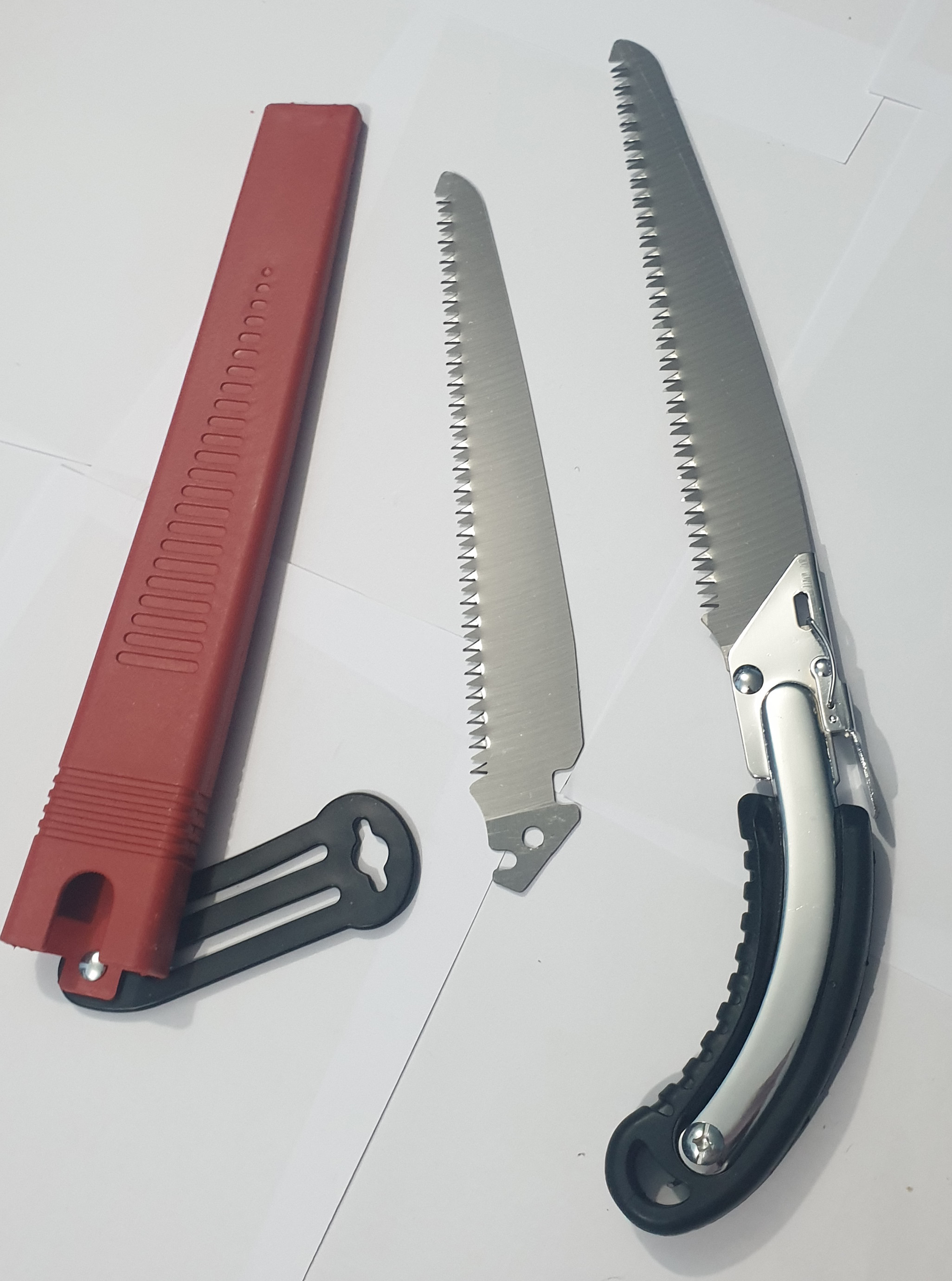 Double Blade Black Handle Purning Saw