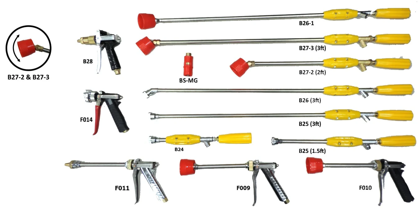 Power Sprayer Lances