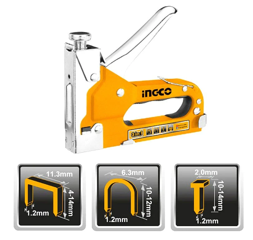 Ingco 3 In 1 Staple Gun HSG1405